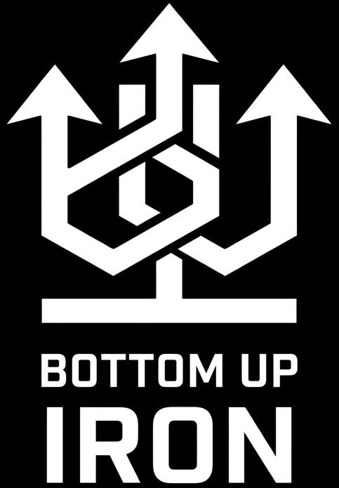 Bottom Up Iron BUI Certified cast iron cookware thermal performance logo